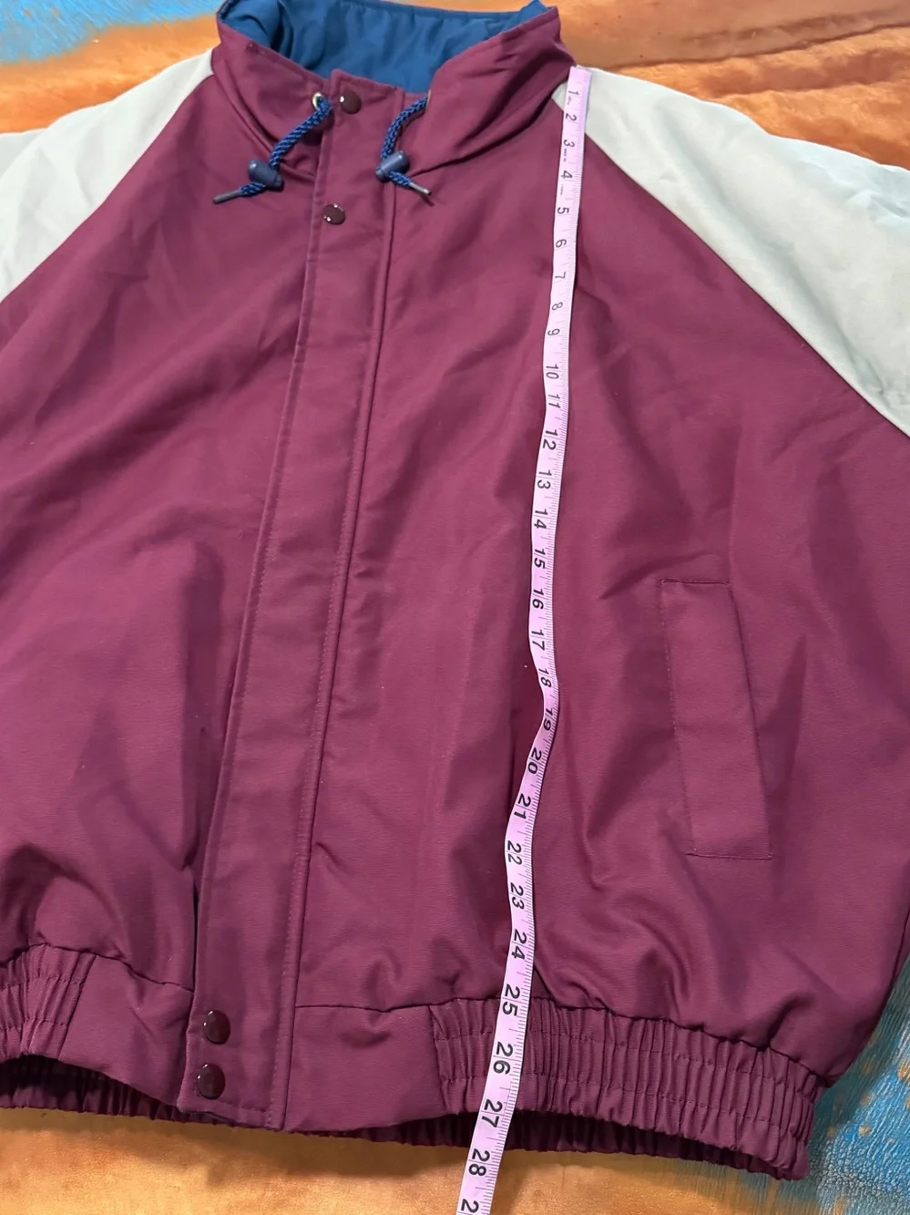 VTG Catalina La Paz Bomber Jacket 2XL Deadstock NWT Colorblock Made In USA 80s